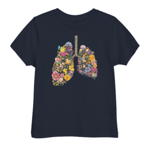 Little Lungs Club • Floral (left) • Toddler